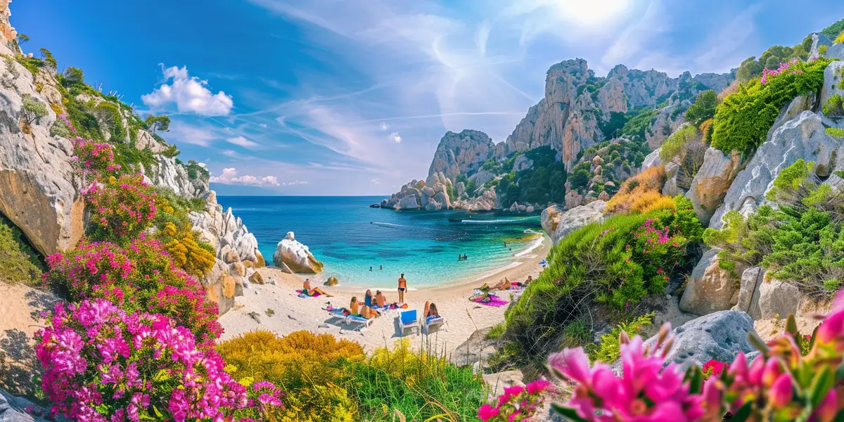 Sardenha na primavera férias e excursões entre praias e natureza graças a um clima perfeito para actividades ao ar livre