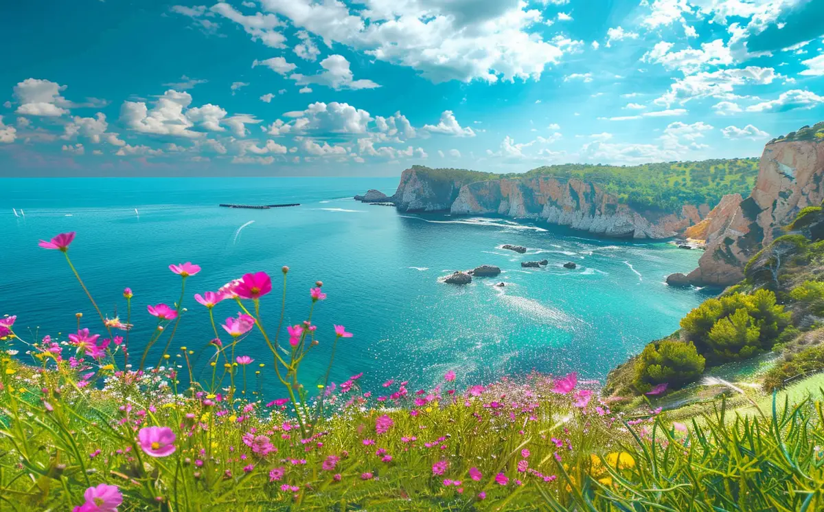 Sardinie na jaře dovolená a výlety mezi plážemi a přírodou díky ideálnímu klimatu pro venkovní aktivity