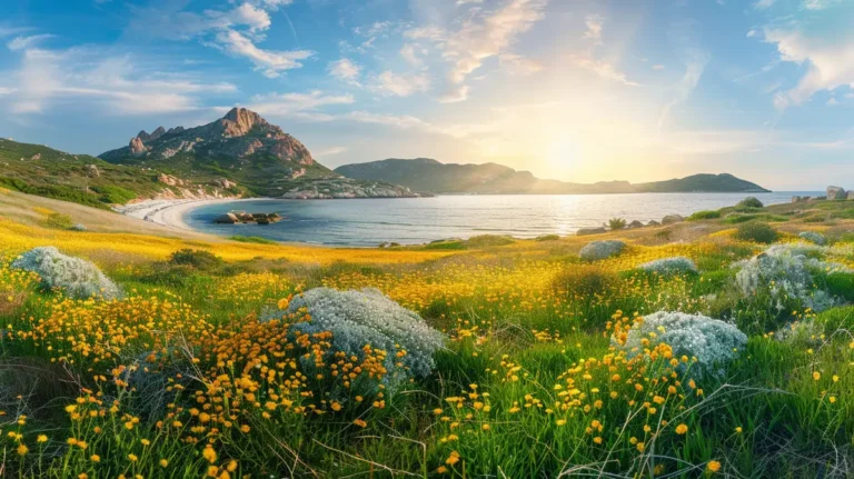 Sardinien i foråret ferie og udflugter mellem strand og natur takket være et perfekt klima til udendørs aktiviteter