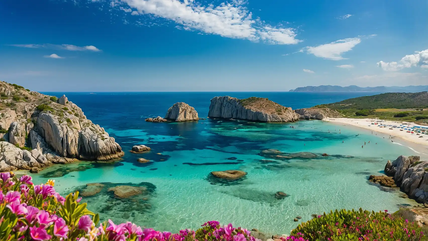 Sardinien i juni vejr, temperaturer i nord og syd, ferietips og -råd