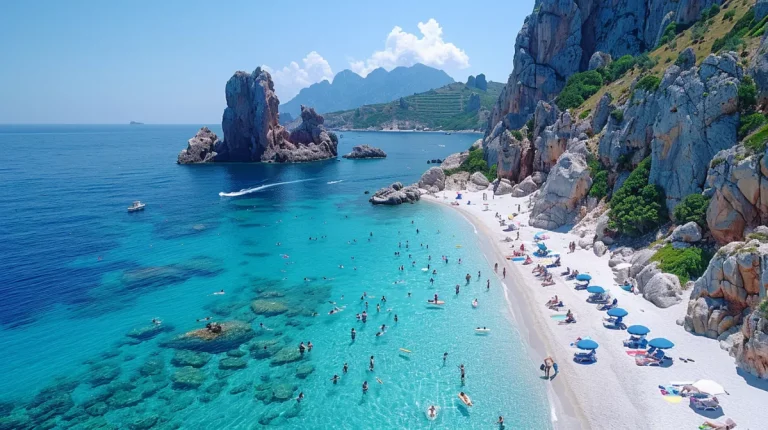 August på Sardinien komplet guide, ferietips og info om vejr, klima, temperaturer, vand, vind, regn