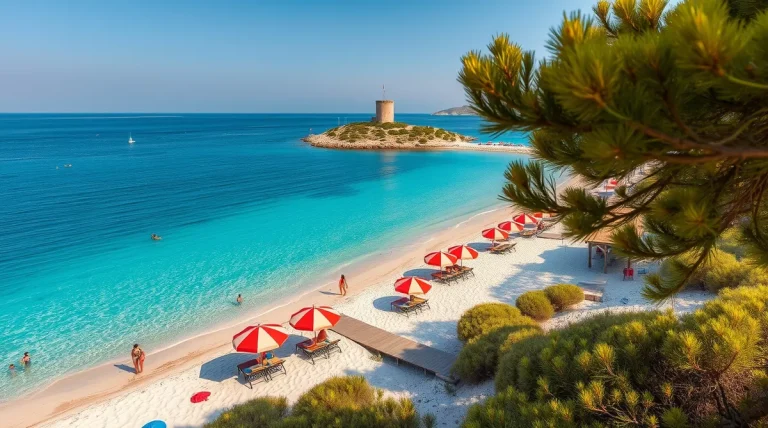 Augusti på Sardinien komplett guide, semestertips och information om väder, klimat, temperaturer, vatten, vindar, regn