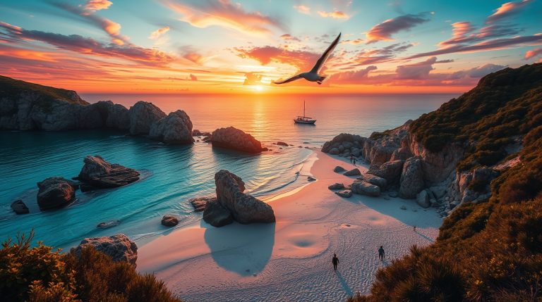 November på Sardinien komplett guide, semestertips och information om väder, klimat, temperaturer, vatten, vindar, regn